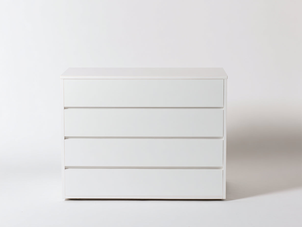 Cómodas madera 80x40x85 cm blanco diseño moderno